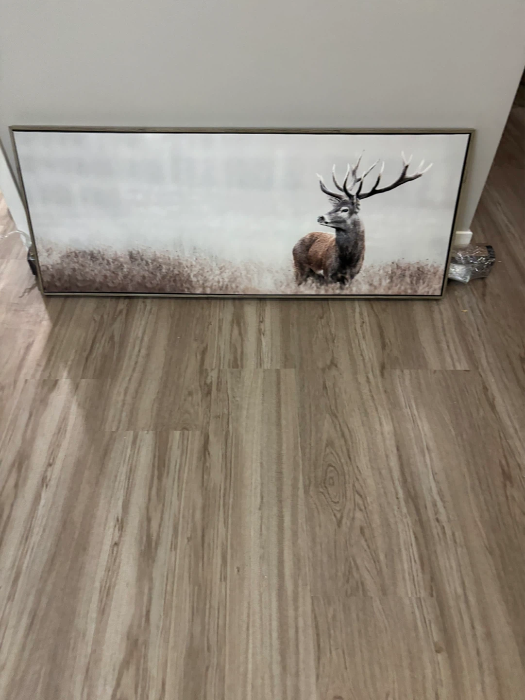 Large Canvas Wall Art - Stag in Field