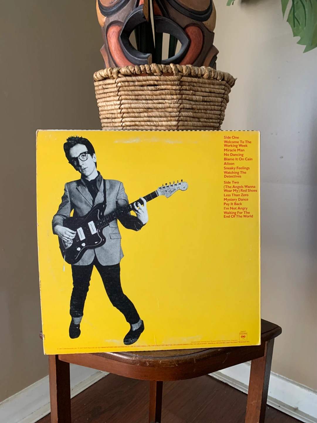 Elvis Costello My Aim Is True Vinyl Record - photo 2