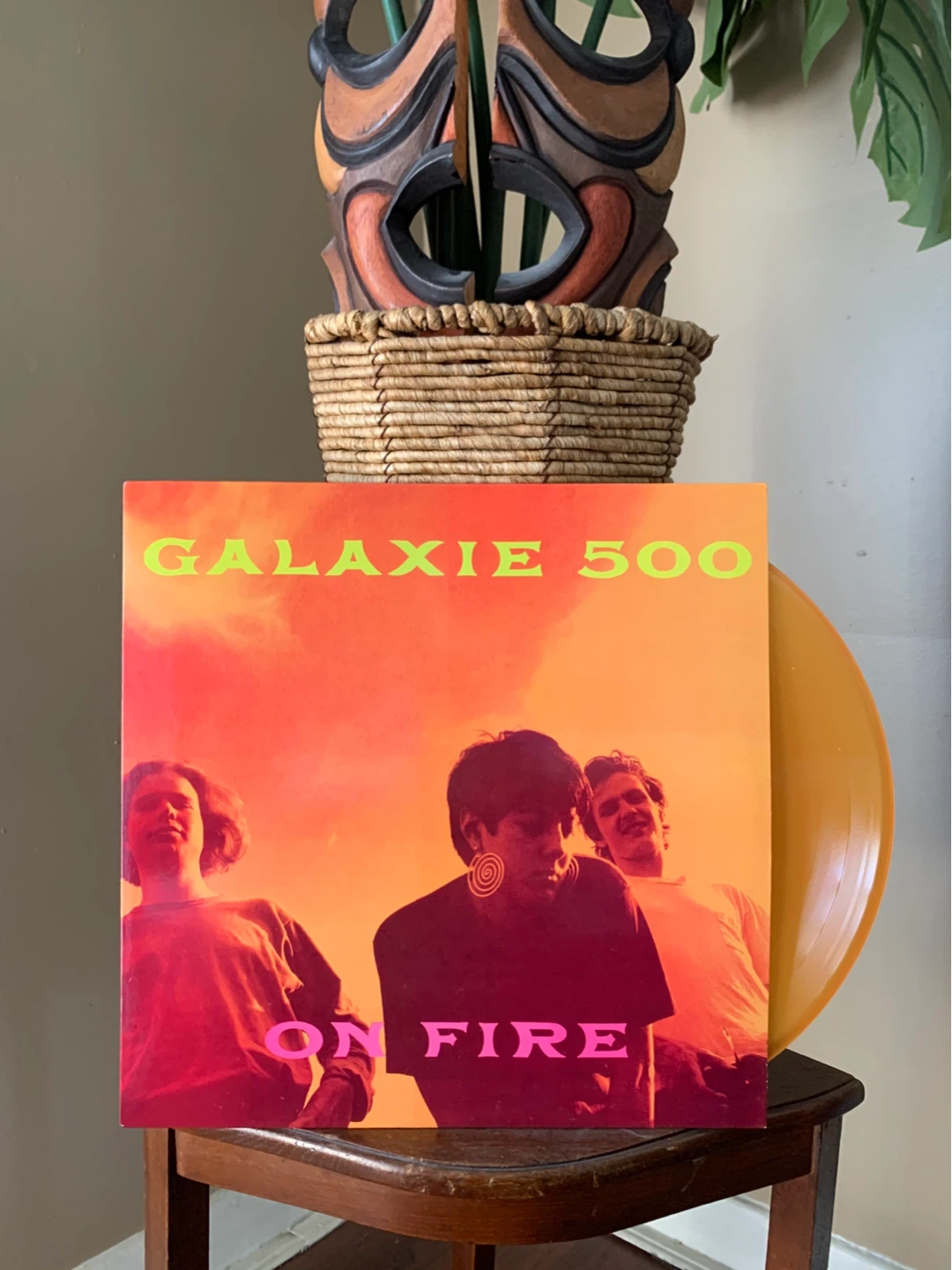 Galaxie 500: On Fire Orange Vinyl Record