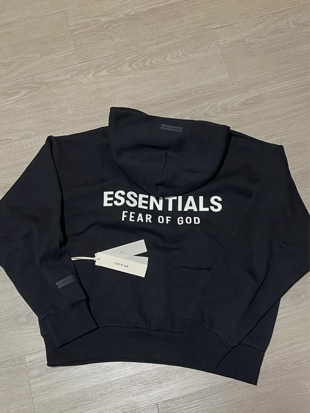 FOG Essentials Classic Fit JetBlack Hoodie - photo 2