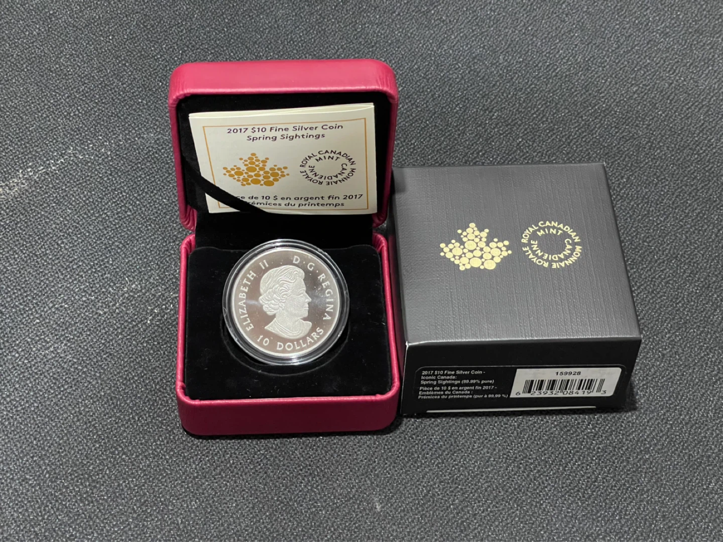 2017 $10 Fine Silver Coin - Spring Sightings - photo 2