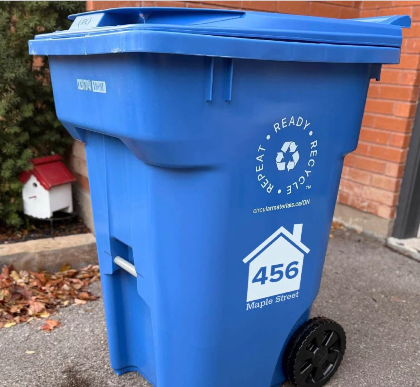Stickers/Decal for Blue Recycling Bins and more.