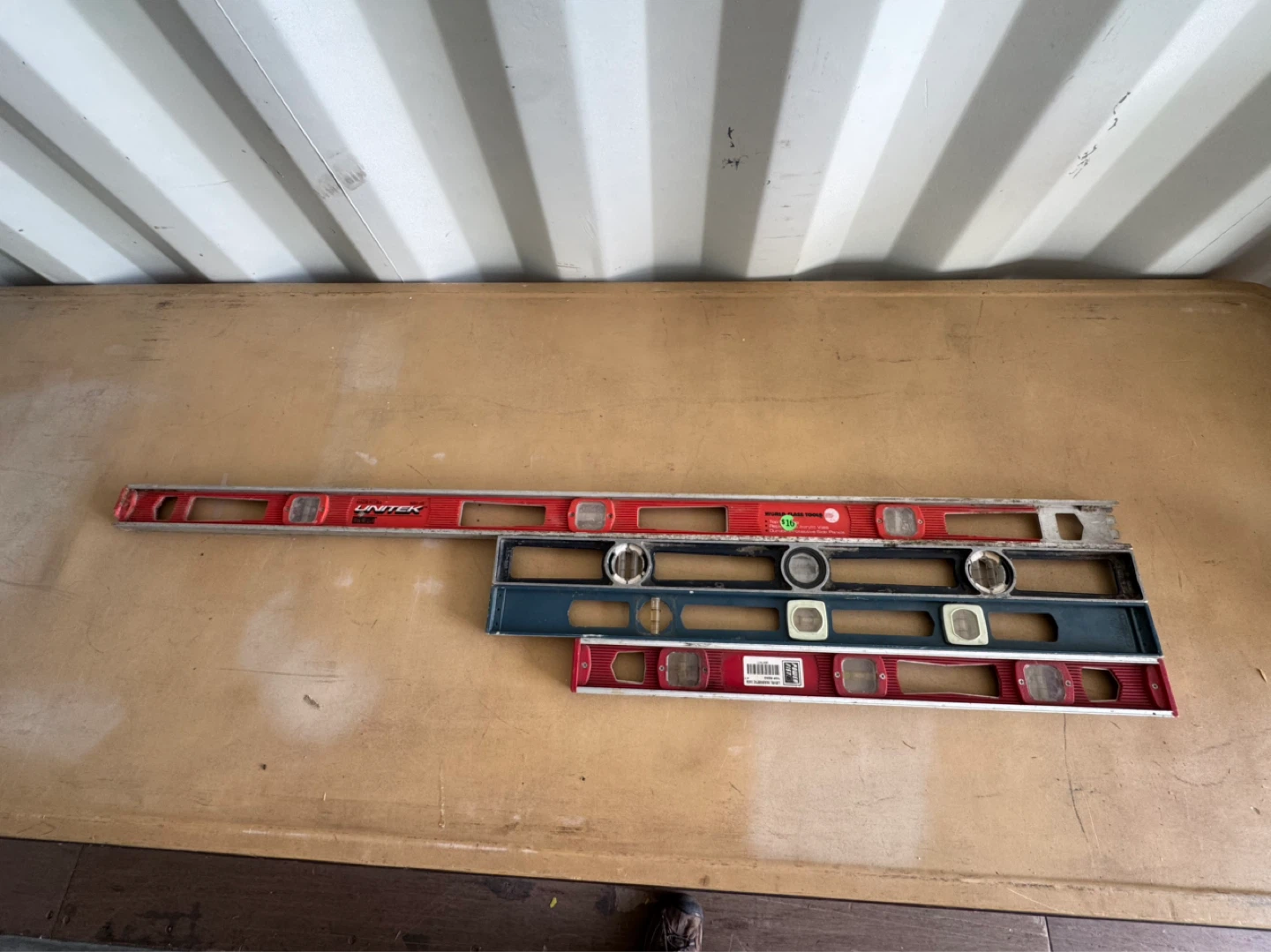 Lot of 4 Unitek & Empire Levels