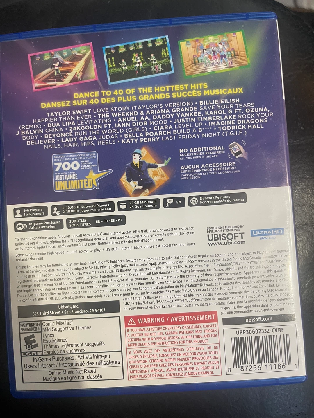 Just Dance 2022 PS5 Video Game - photo 2