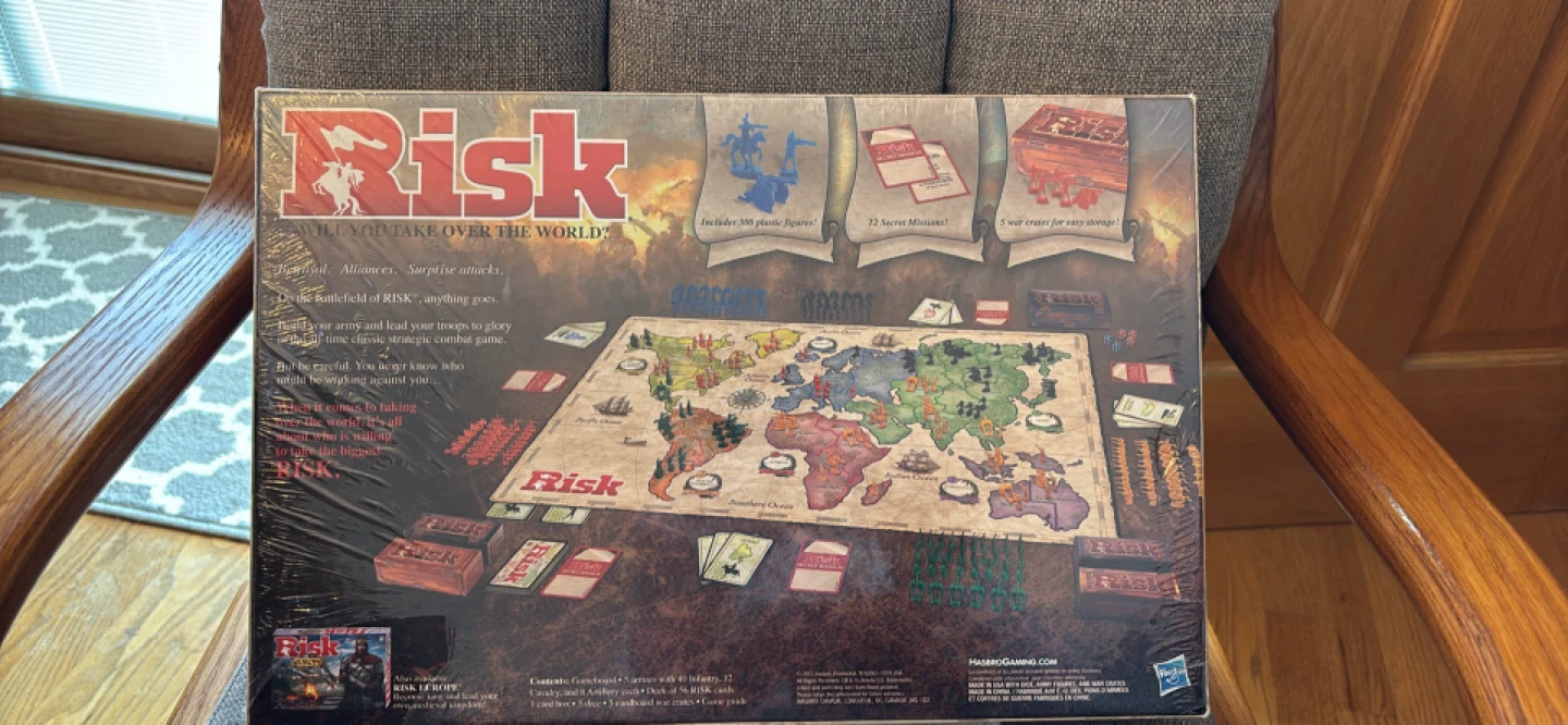 Risk Board Game: The Game of Strategic Conquest - photo 2