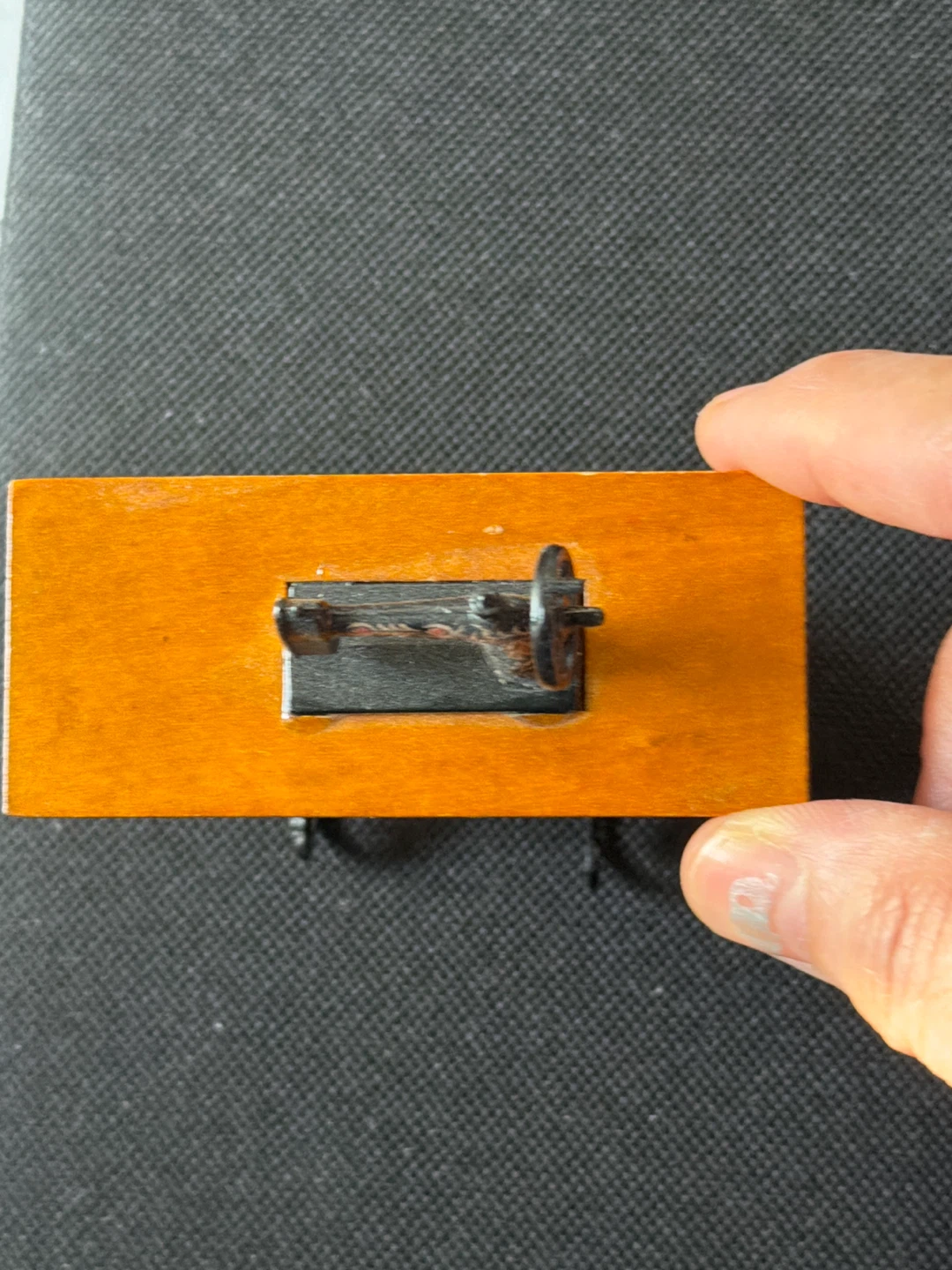 Miniature Sewing Machine with Table - photo 3