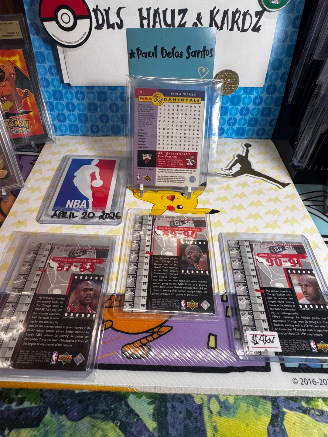 Michael Jordan NBA Basketball Cards Collection - photo 3