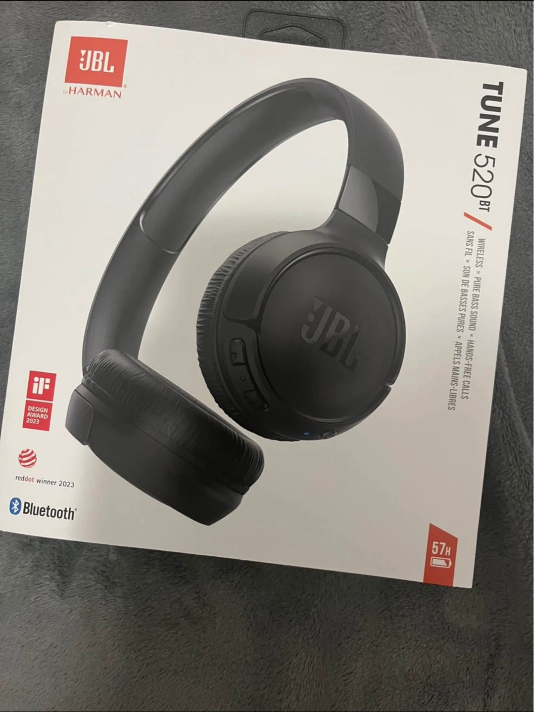JBL Tune 520BT Wireless Headphones
