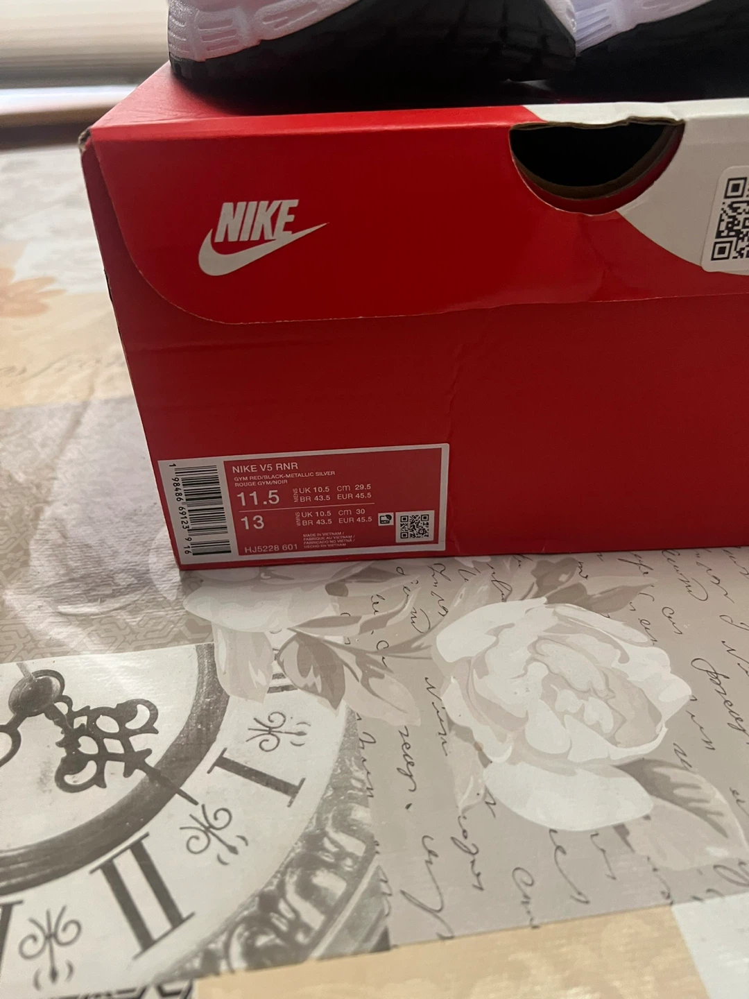 Nike V5 RNR gym red metallic - photo 4