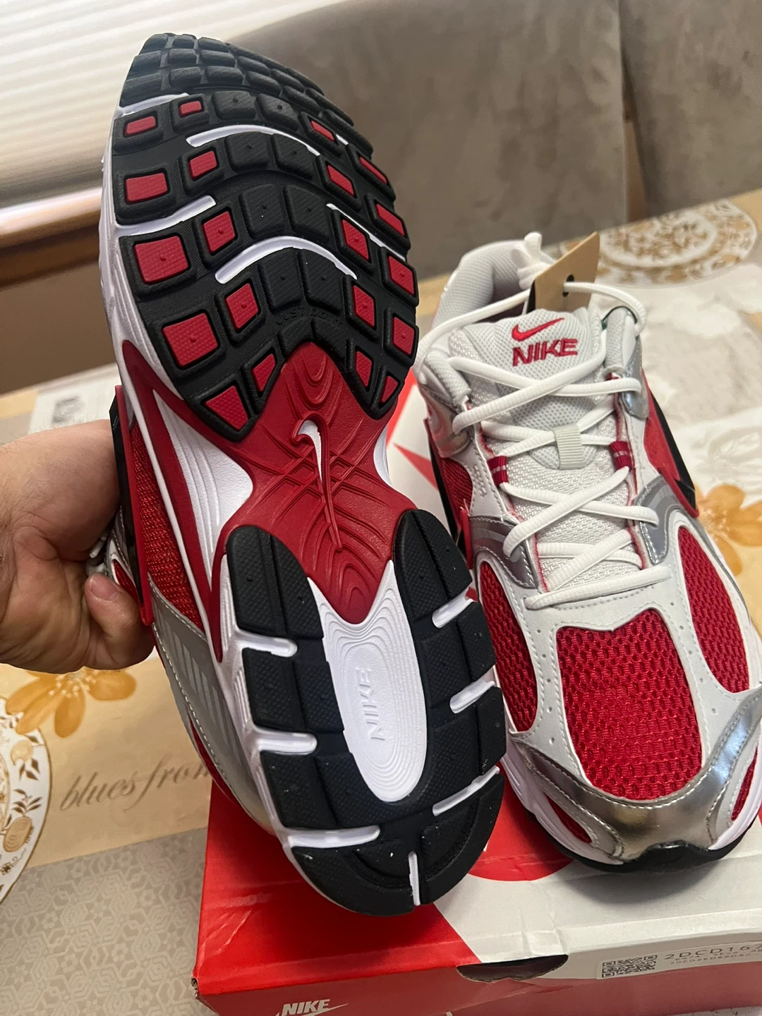 Nike V5 RNR gym red metallic - photo 3
