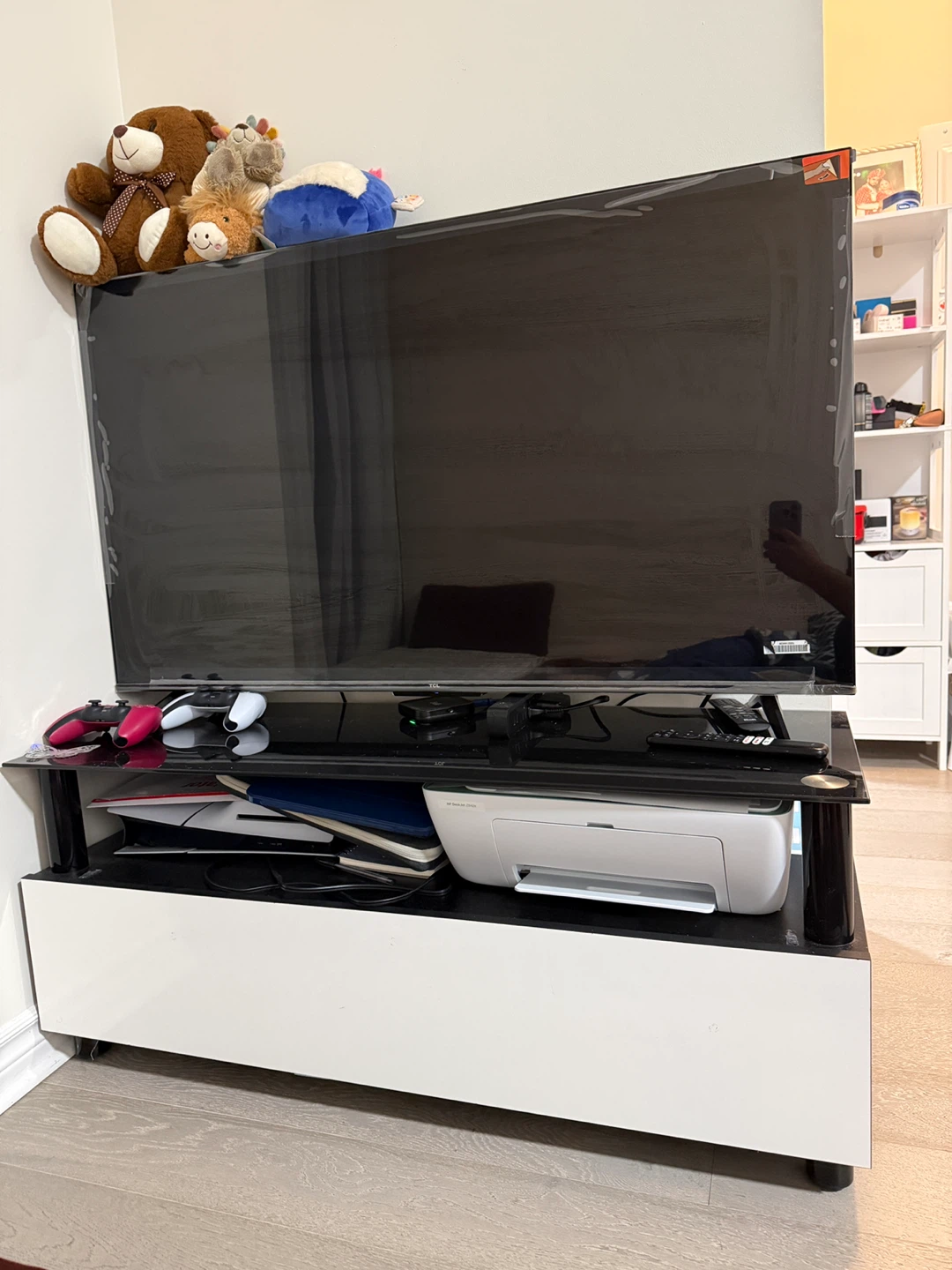Large Flat Screen TV with cabinet - photo 2