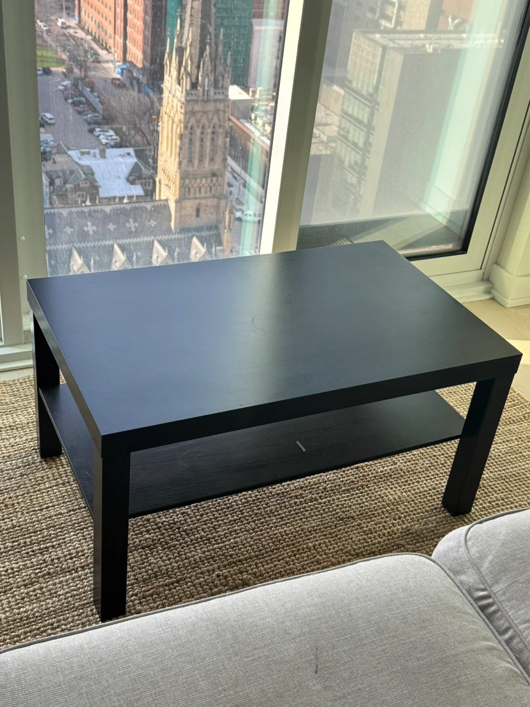 IKEA LACK coffee table - black LIKE NEW - photo 2