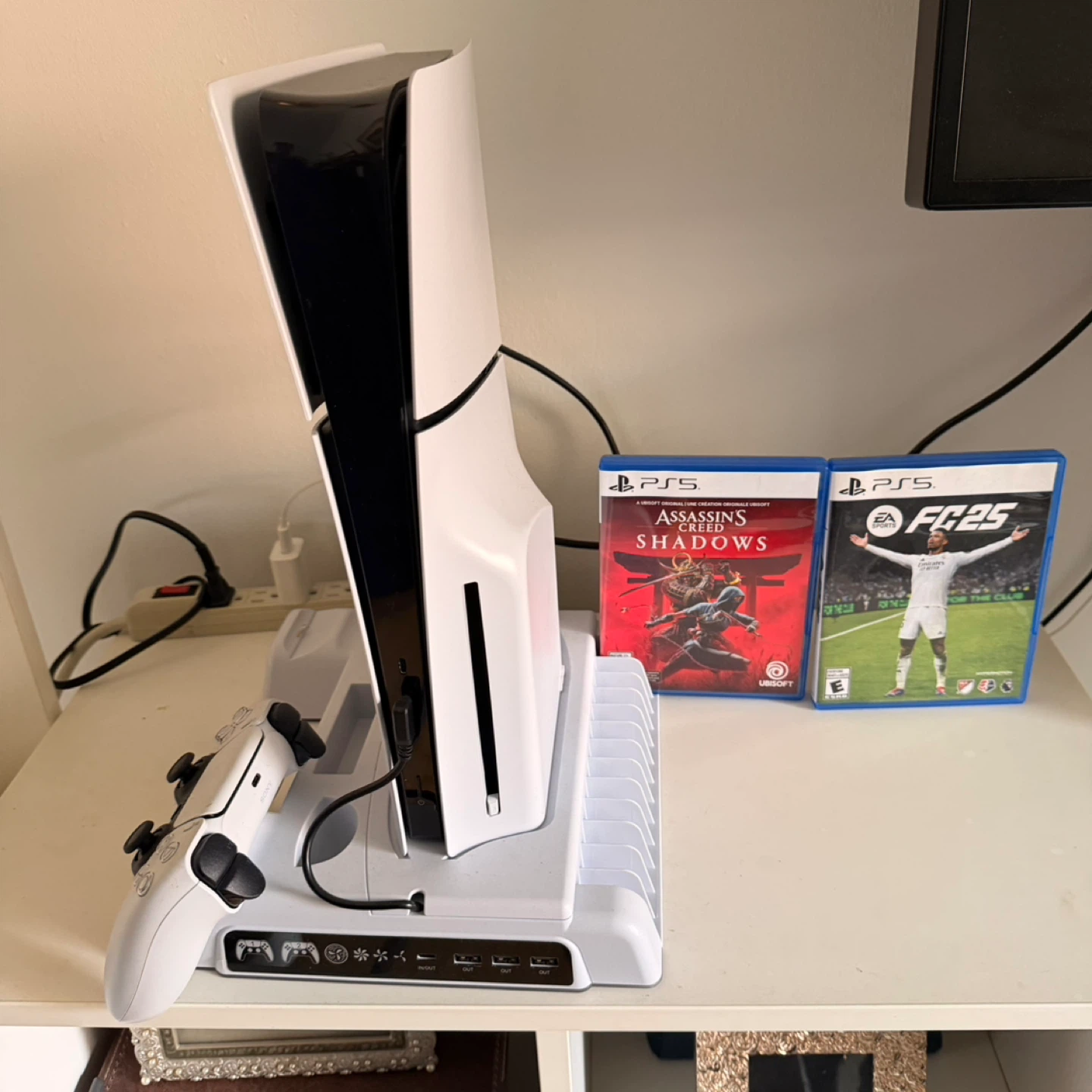 PlayStation 5 Console with Charging Station & Games