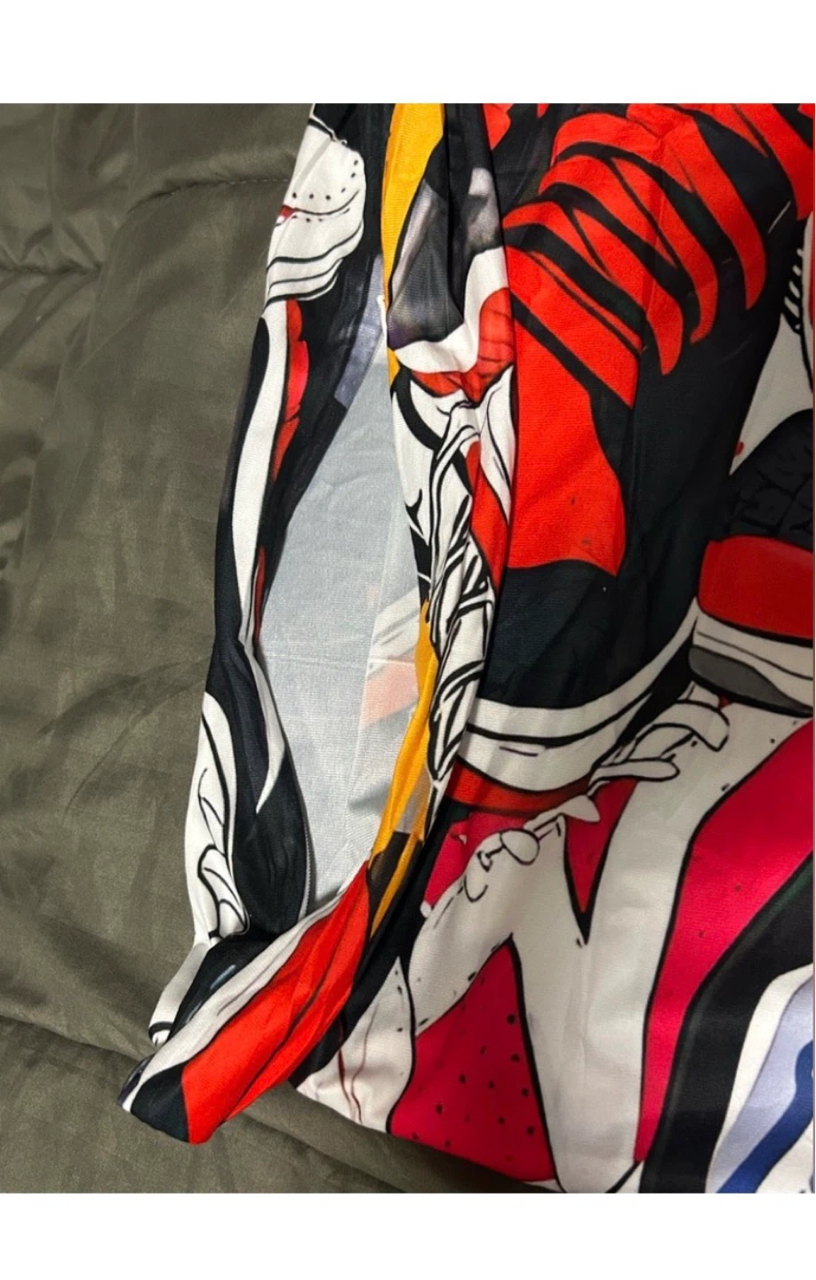 Sneaker Print Throw Blanket + Pillowcase Set 60x50 NEW - photo 4