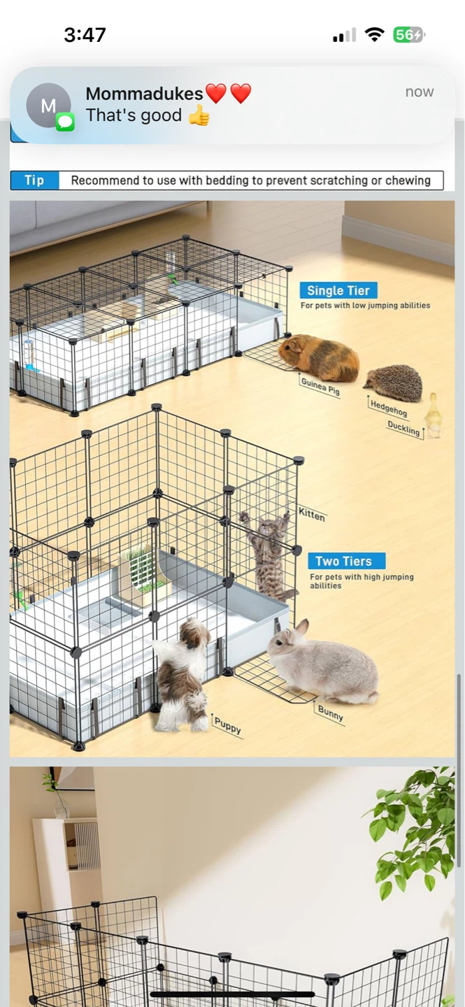 BUCATSTATE 20 Panel Small Animal Playpen with Waterproof Mat - photo 5