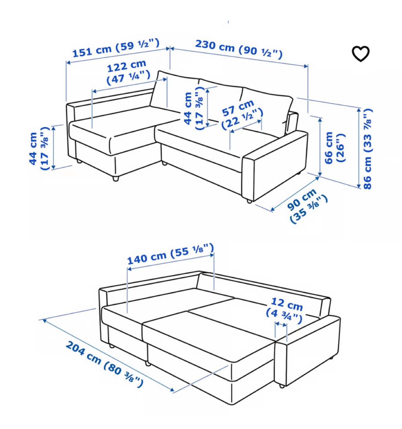 Grey Sectional Sofa Bed with Storage - photo 3