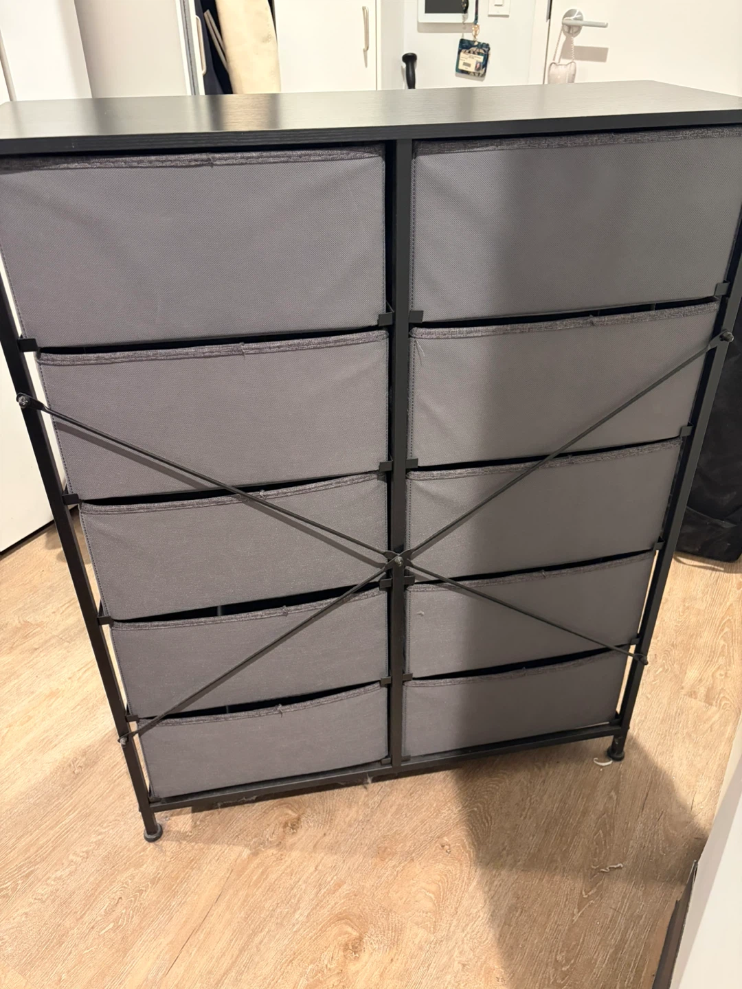 10 Drawer Fabric Dresser Chest - photo 3