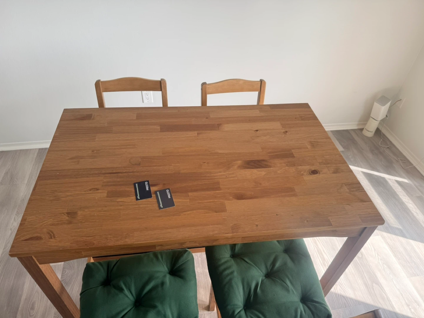 Wooden Bar Table with 4 Stools - photo 3