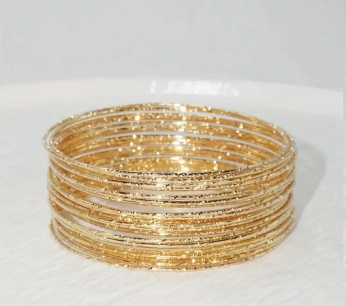 Brand New Gold Plated bangles set
