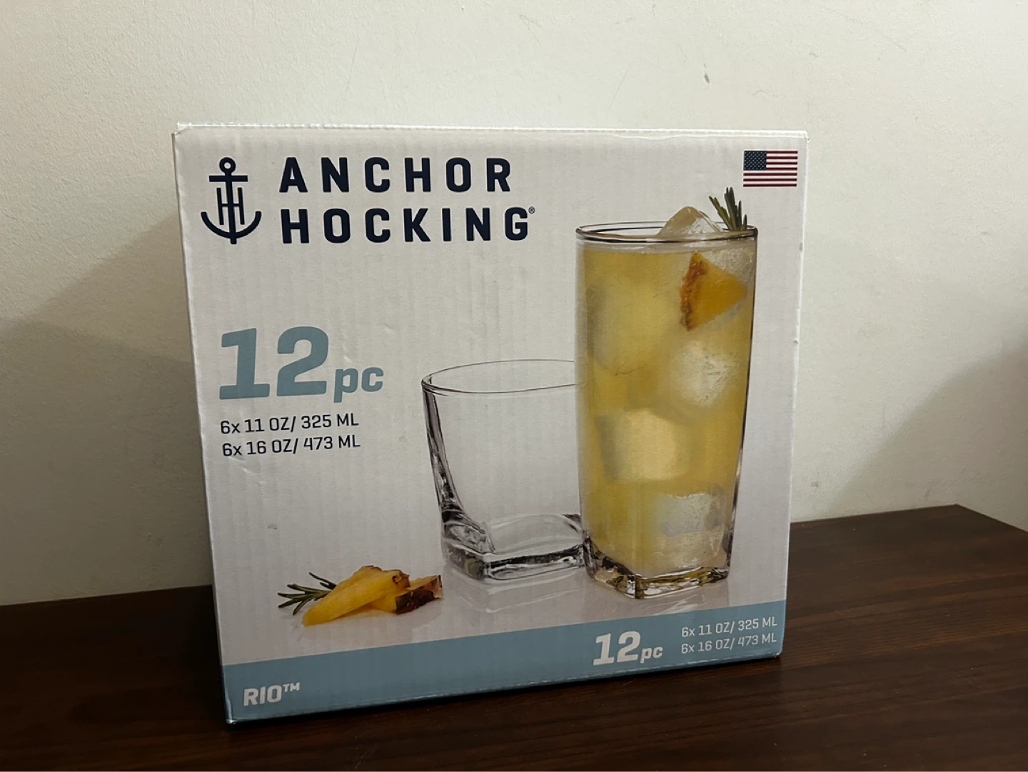 Anchor Hocking 11pc Glass Set