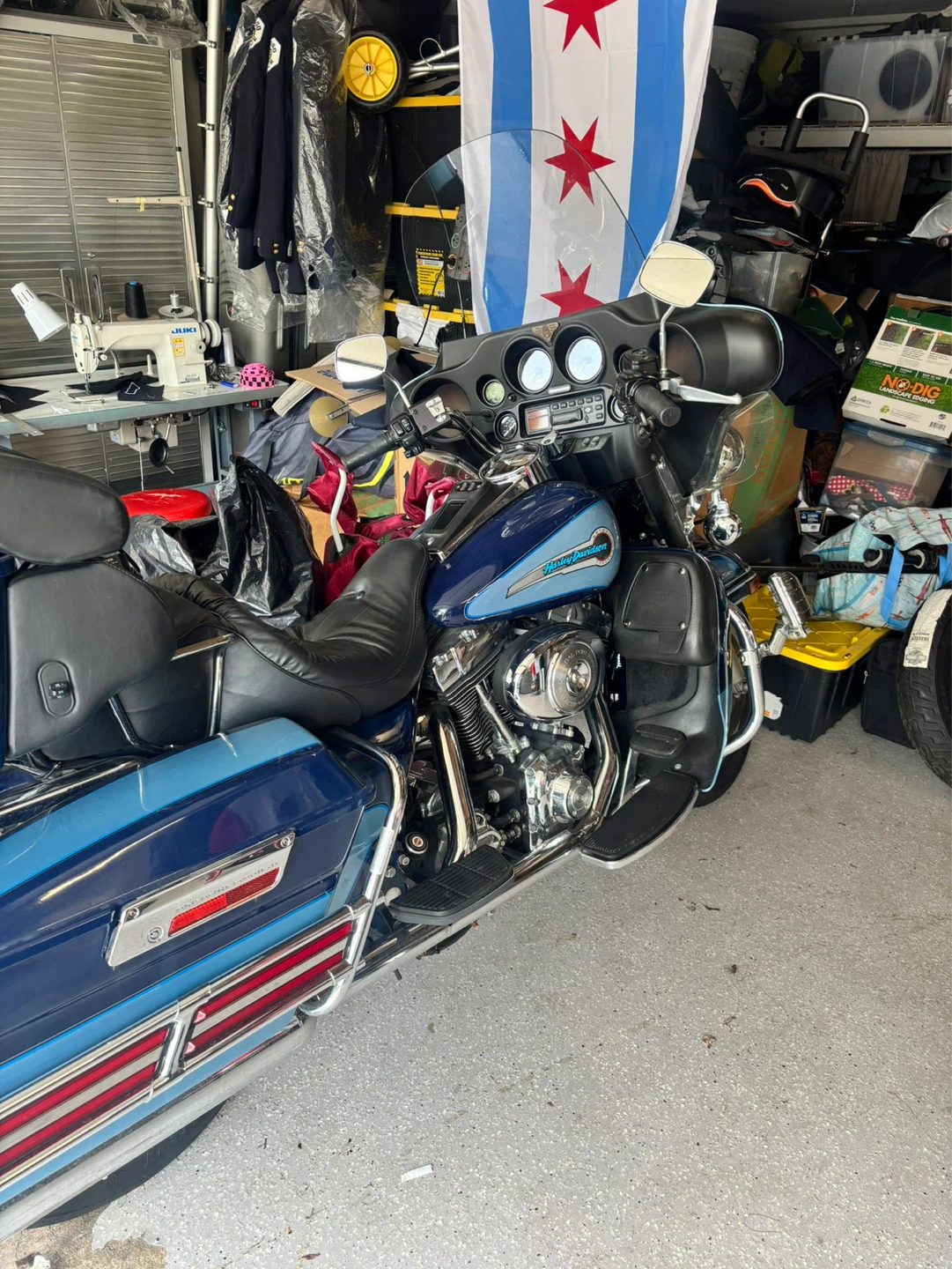 Harley-Davidson Motorcycle - Blue - photo 5