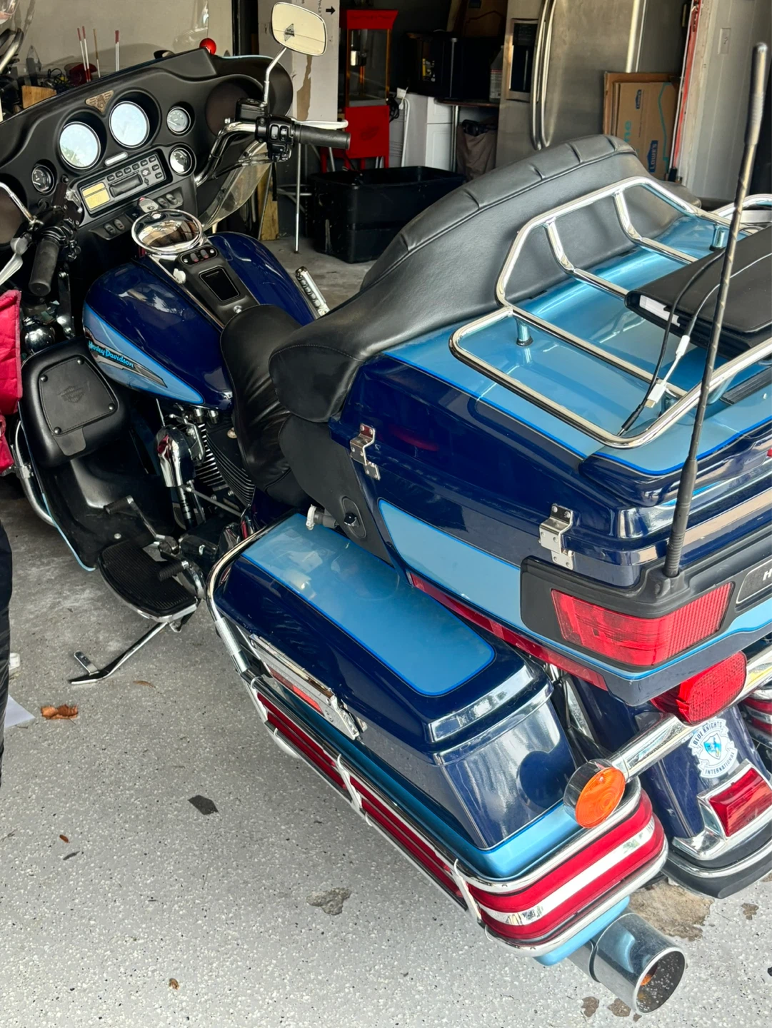 Harley-Davidson Motorcycle - Blue - photo 4