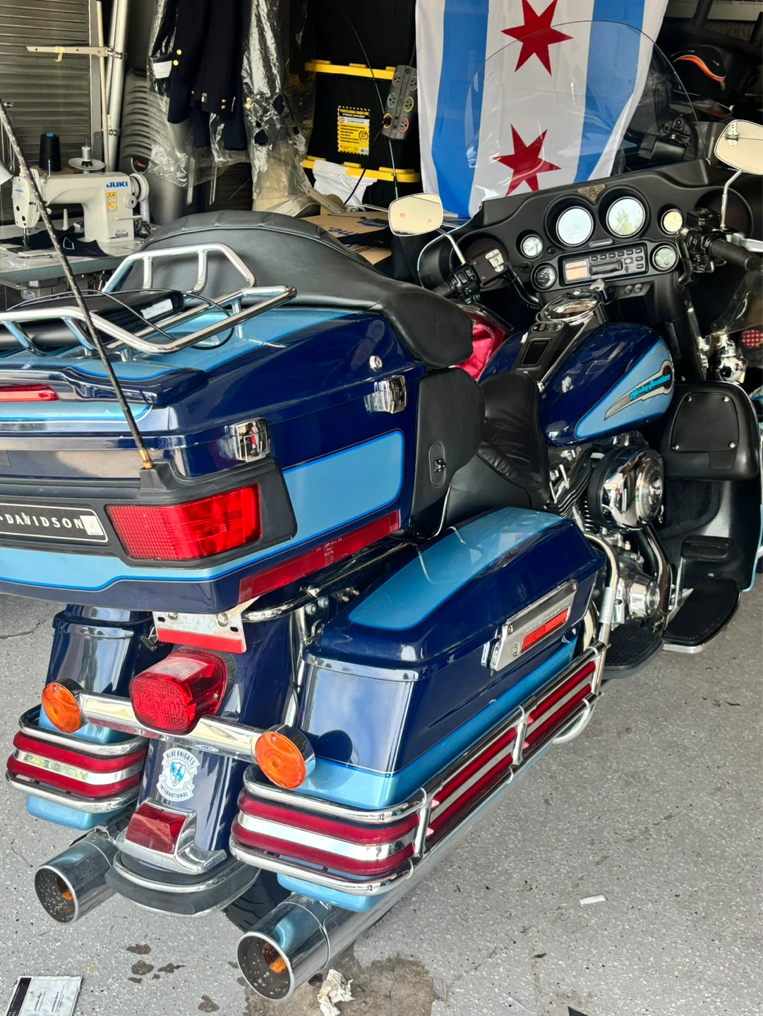 Harley-Davidson Motorcycle - Blue - photo 3