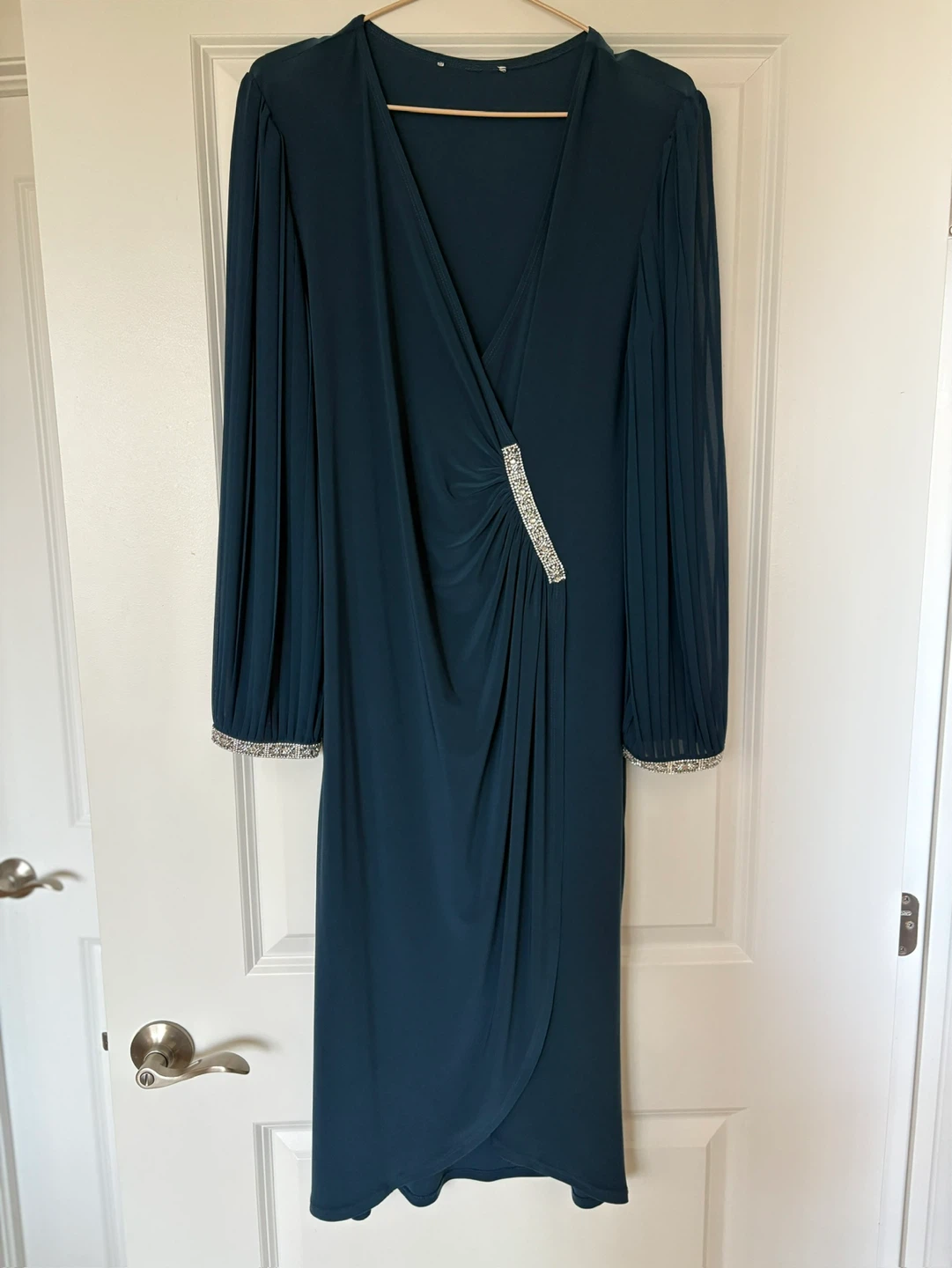 Joseph Ribkoff Shimmer Detail Wrap Dress - photo 5