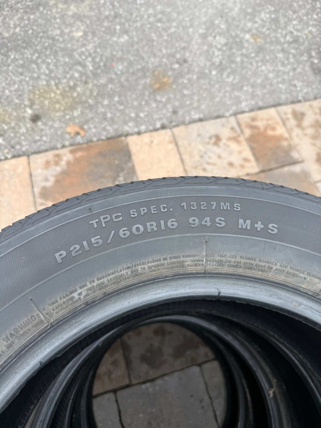 Firestone FR710 Tires (Set of 4) P215/60R16 94S M+S - photo 3