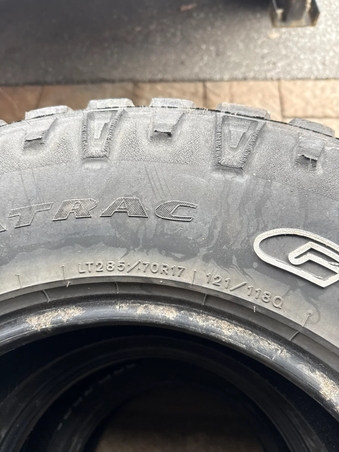 Goodyear Wrangler All-Terrain Tires LT285/70R17 - photo 3