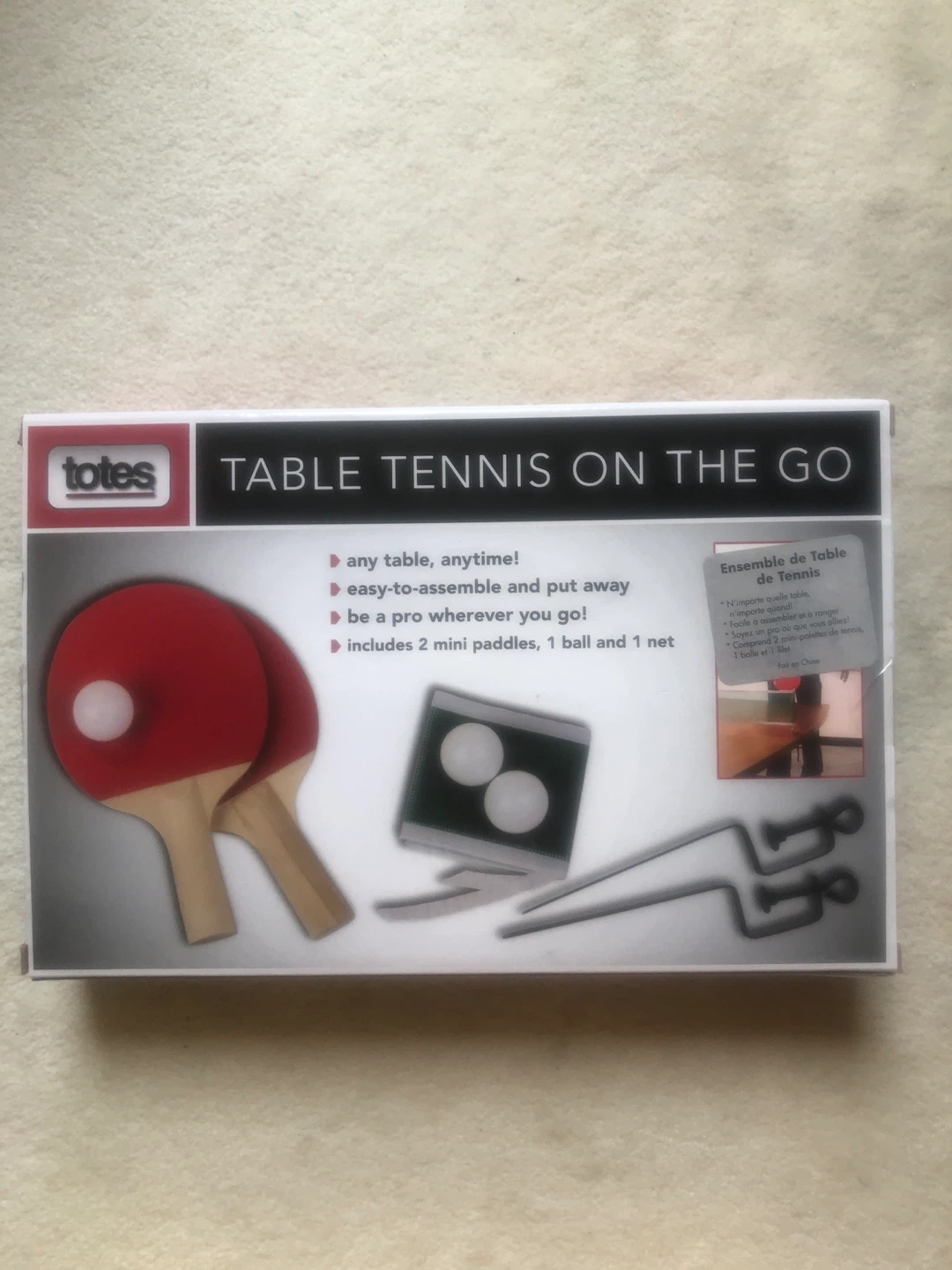 Totes Table Tennis On The Go Set - photo 2