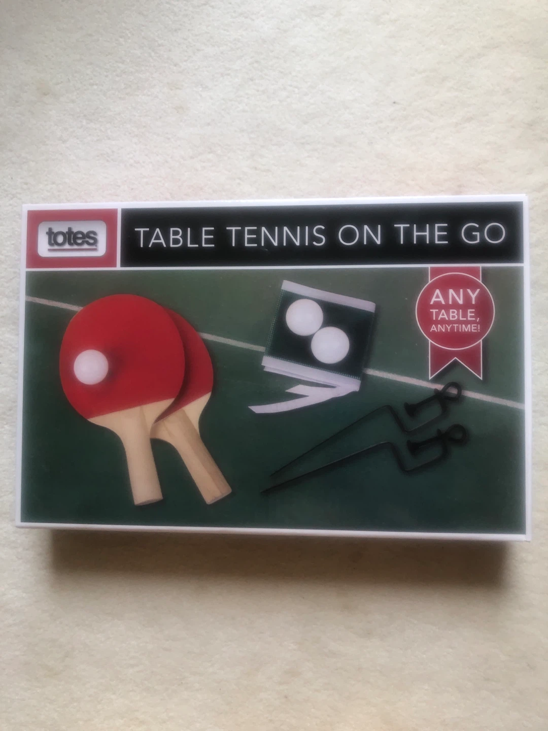 Totes Table Tennis On The Go Set