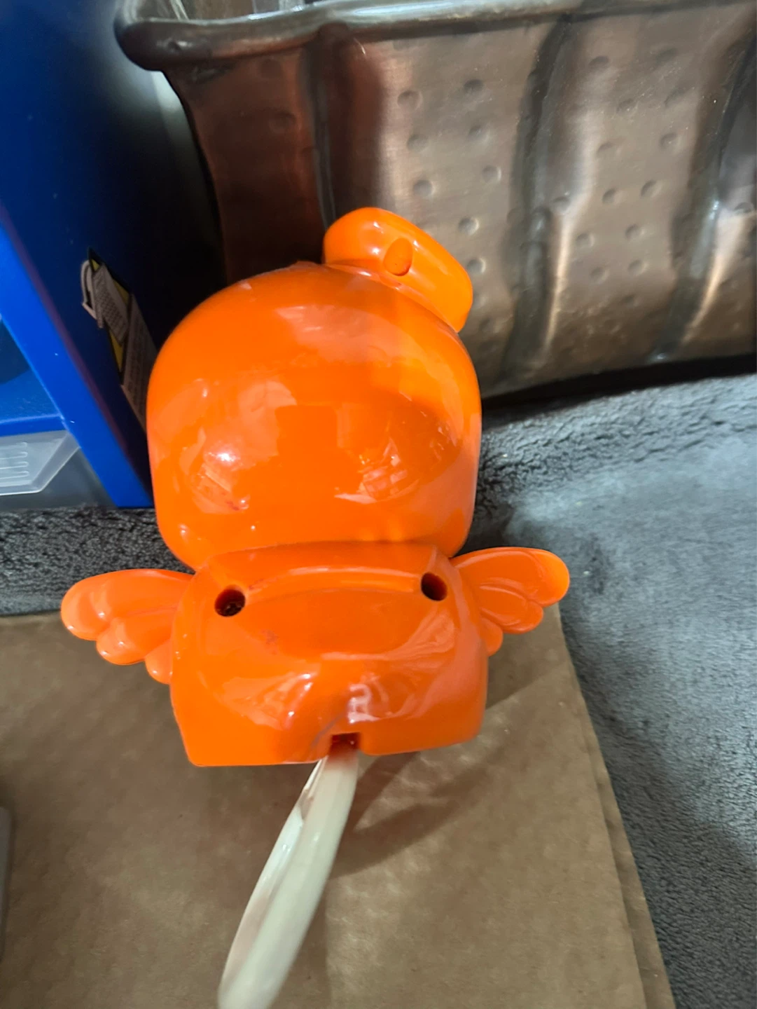 Orange Bird Toy vintage