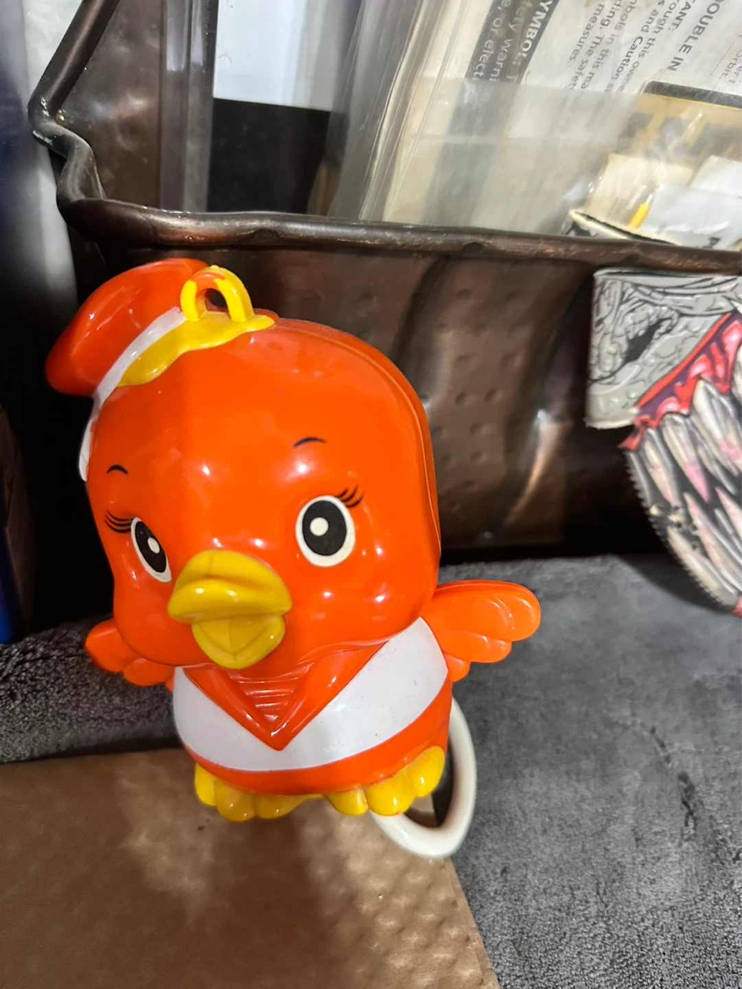 Orange Bird Toy vintage - photo 2