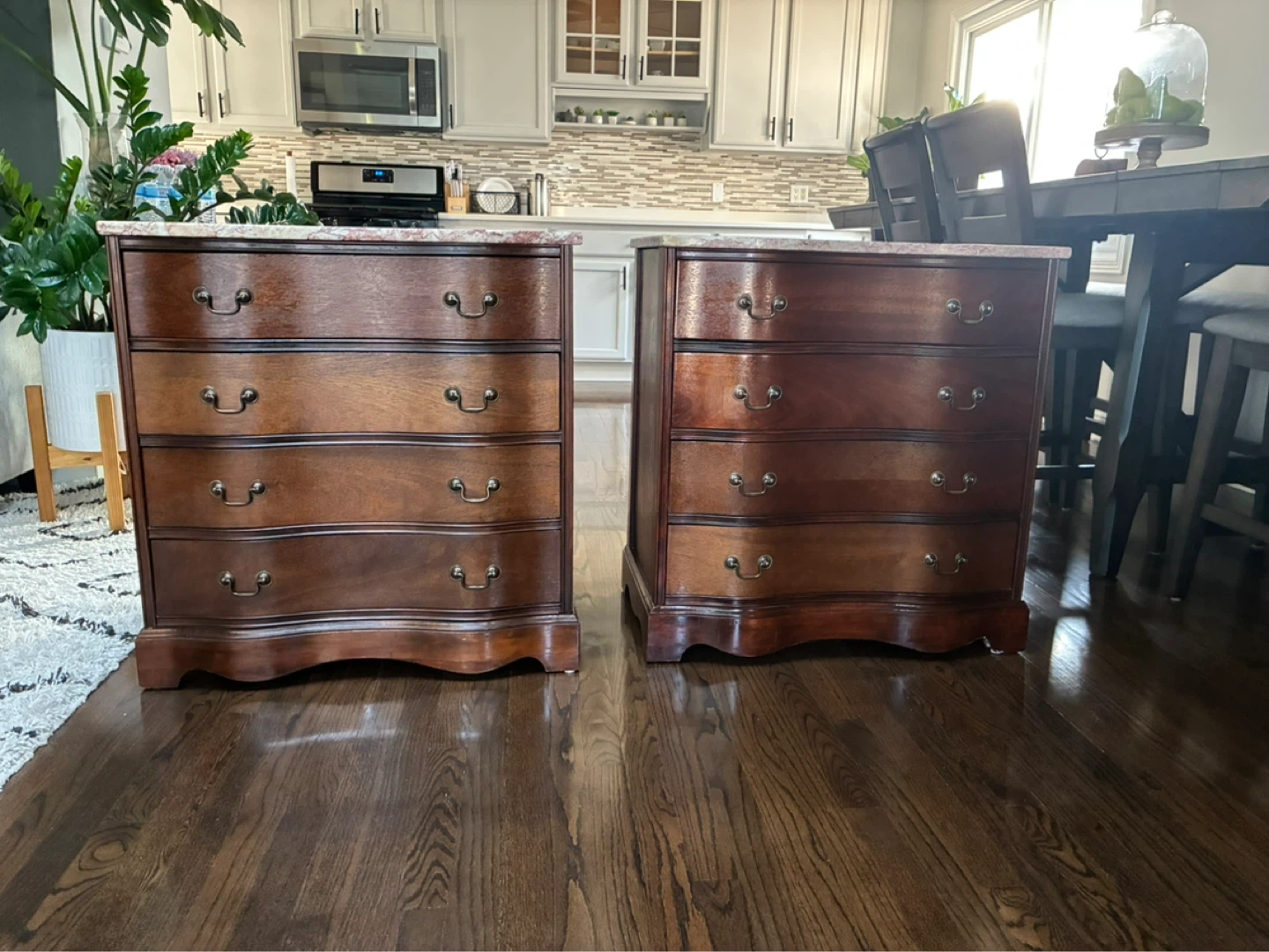 pair of vintage chests of drawers - photo 4
