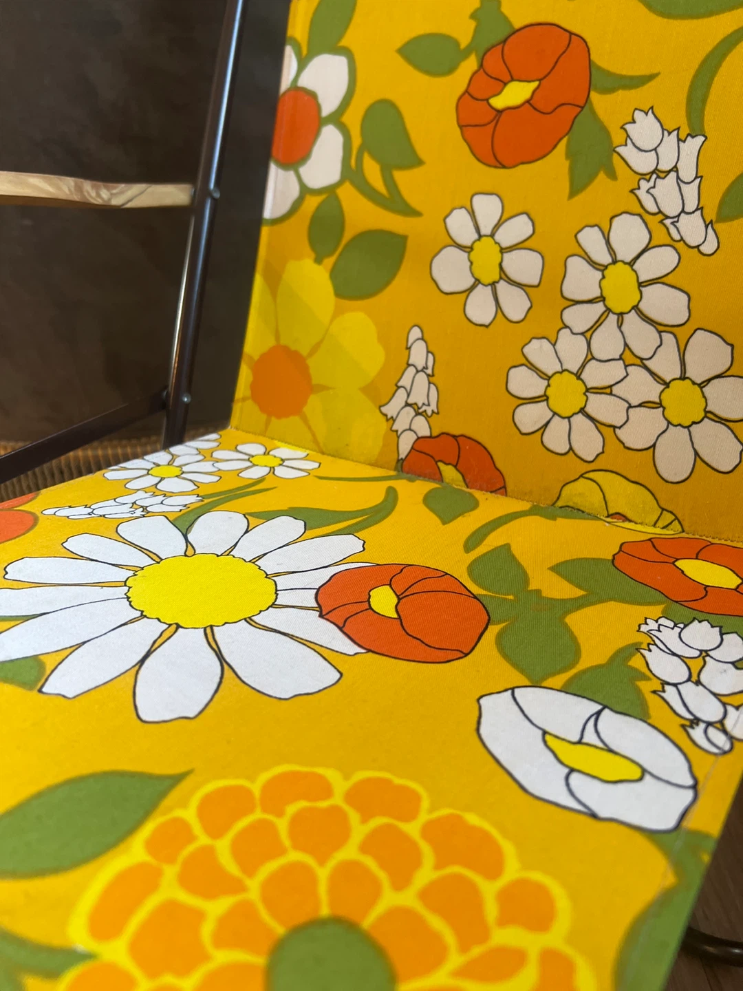 Vintage Floral Folding Chair - photo 5