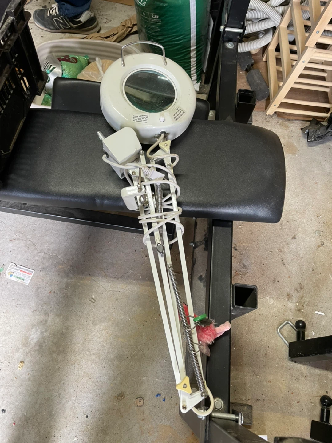 Adjustable Magnifying Lamp with Light - photo 2