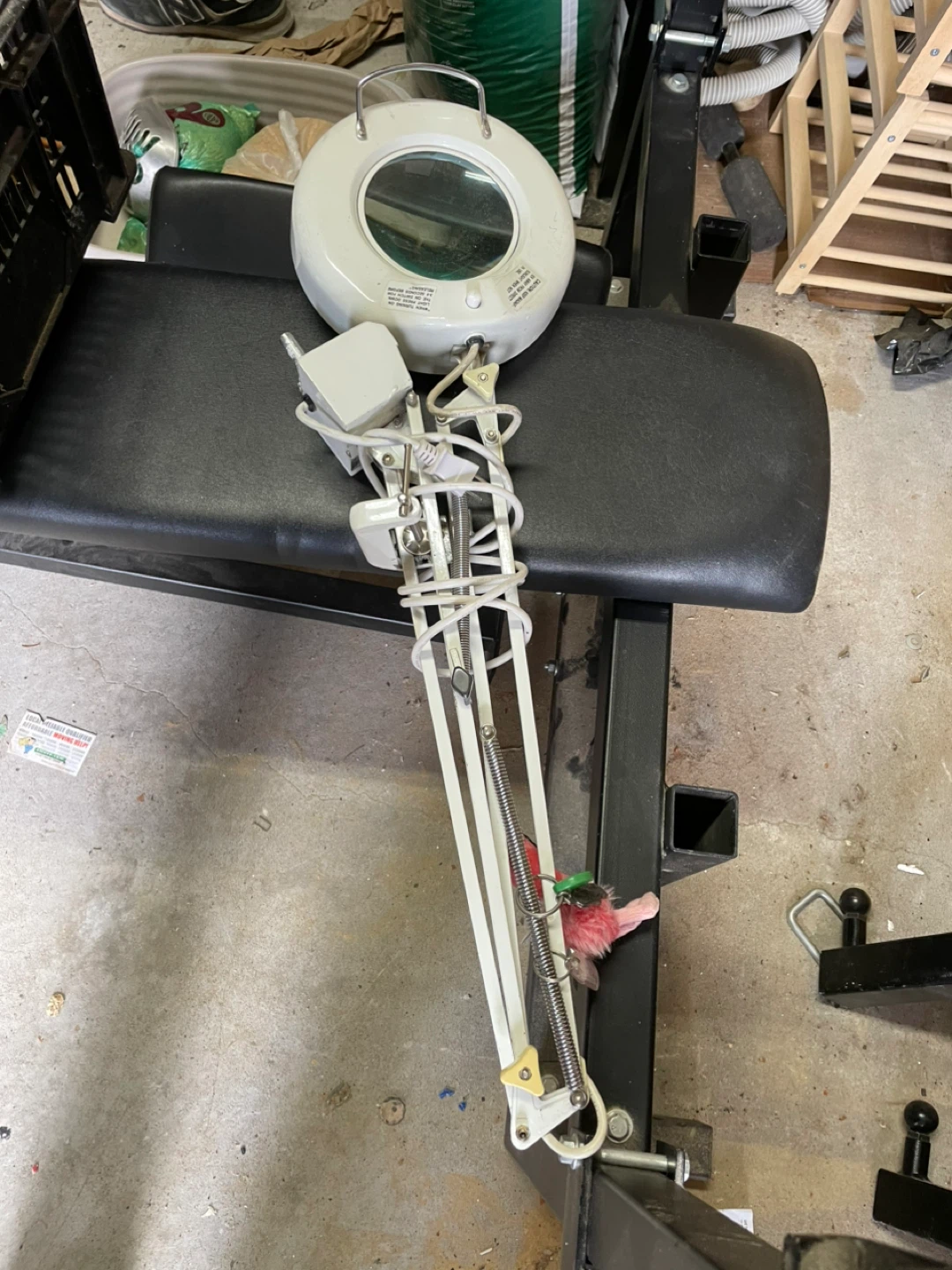 Adjustable Magnifying Lamp with Light - photo 3