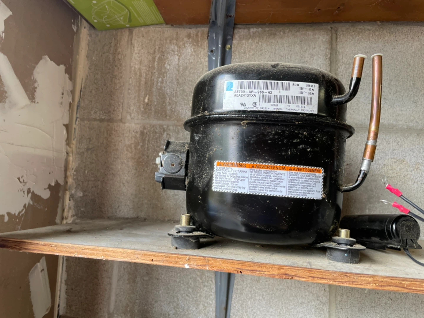 AE700-AR-986-A2 Refrigerator Compressor - photo 5