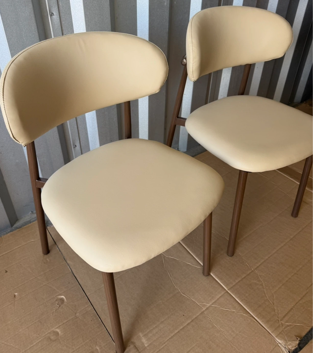 Colamy NOYA Mid-Century Modern Dining Chairs (Set of 2)
