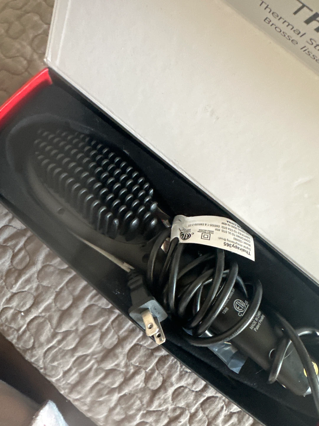 Therapy 365 Thermal Straightening Brush - photo 2