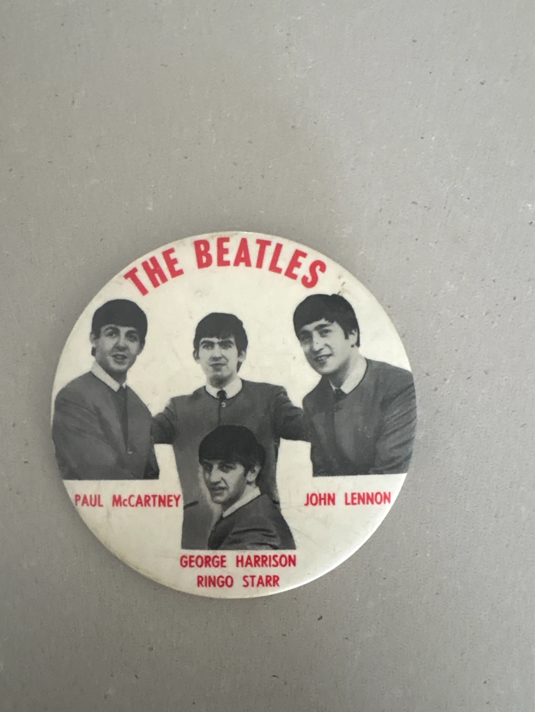 The Beatles Pinback Button