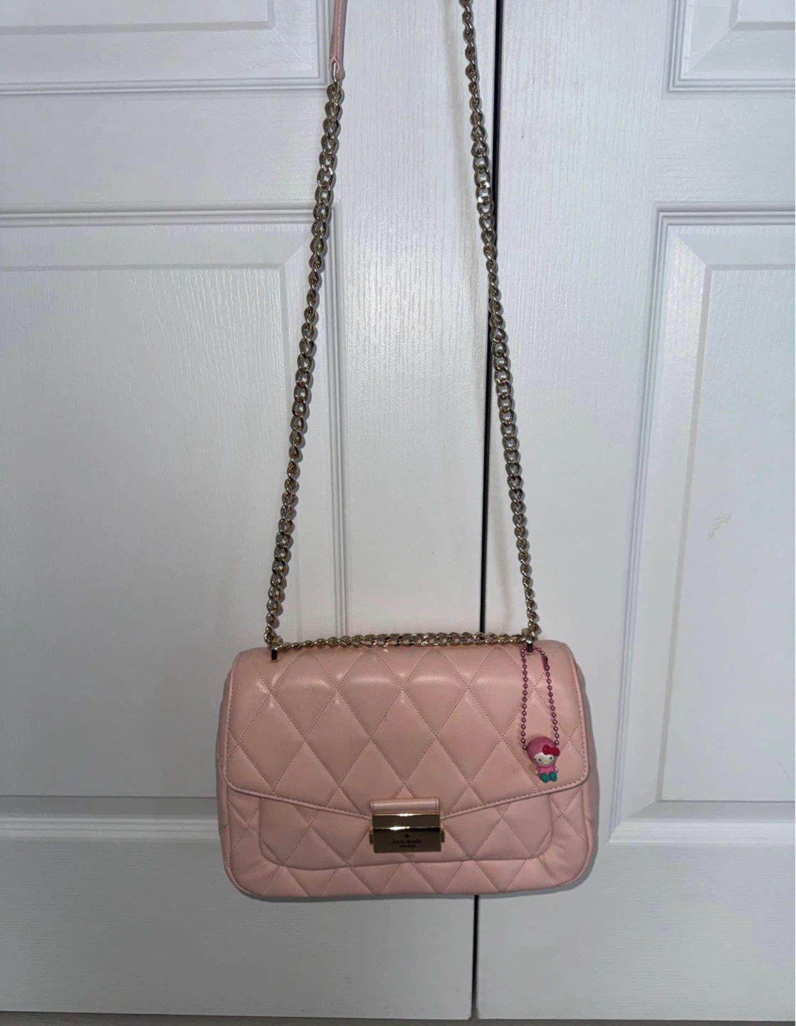 Kate Spade Pink Quilted Leather Shoulder Bag - photo 4