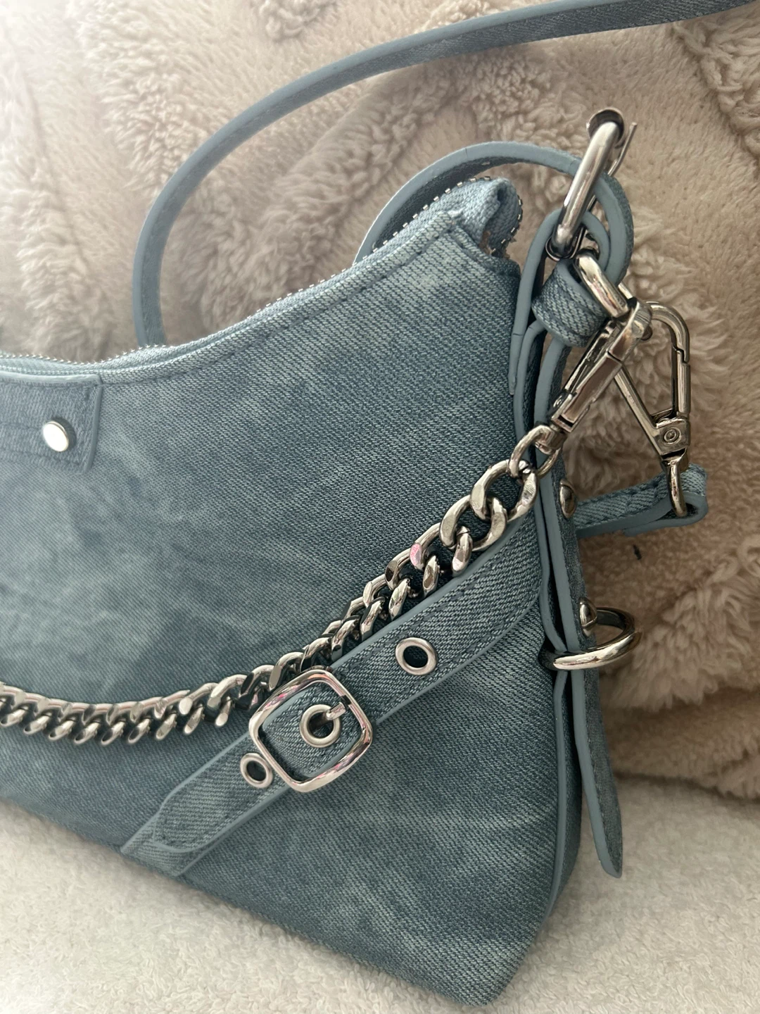 Blue Shoulder Bag - photo 5