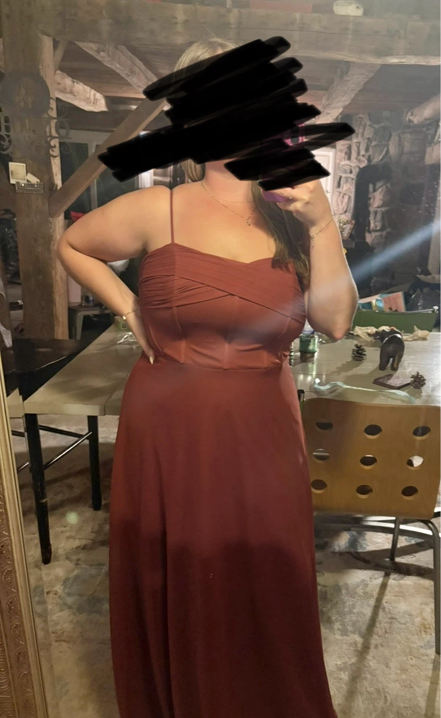 CELEBRATE Dress Size 14 Copper Colour - photo 4
