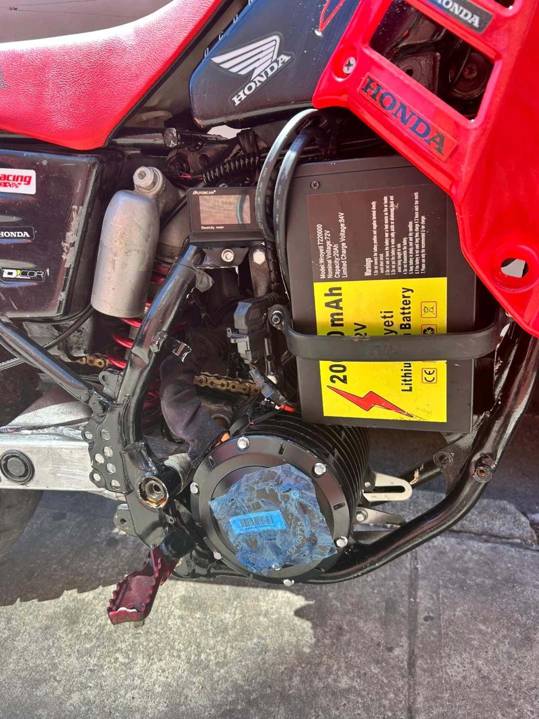 Honda CR dirt bike - photo 5