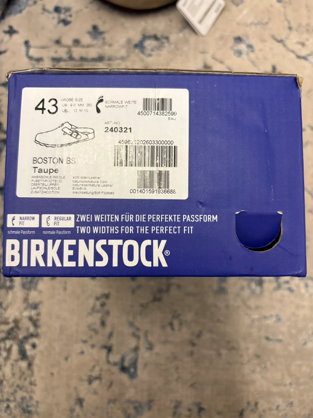 Birkenstock- Taupe - Size 10 - photo 3