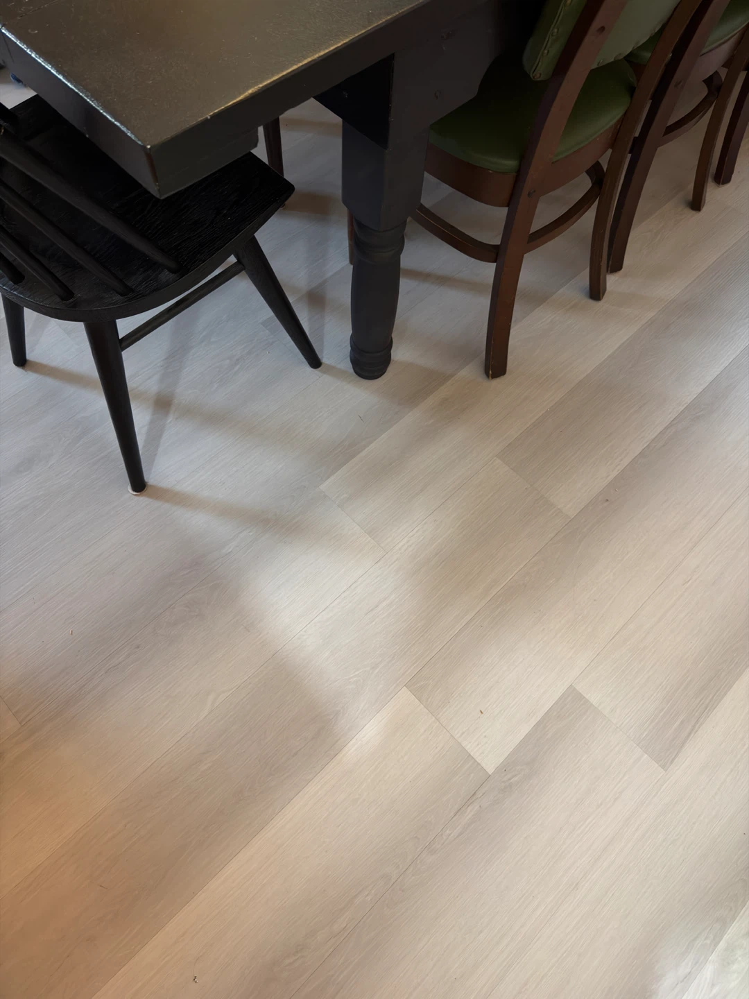Vinyl flooring.