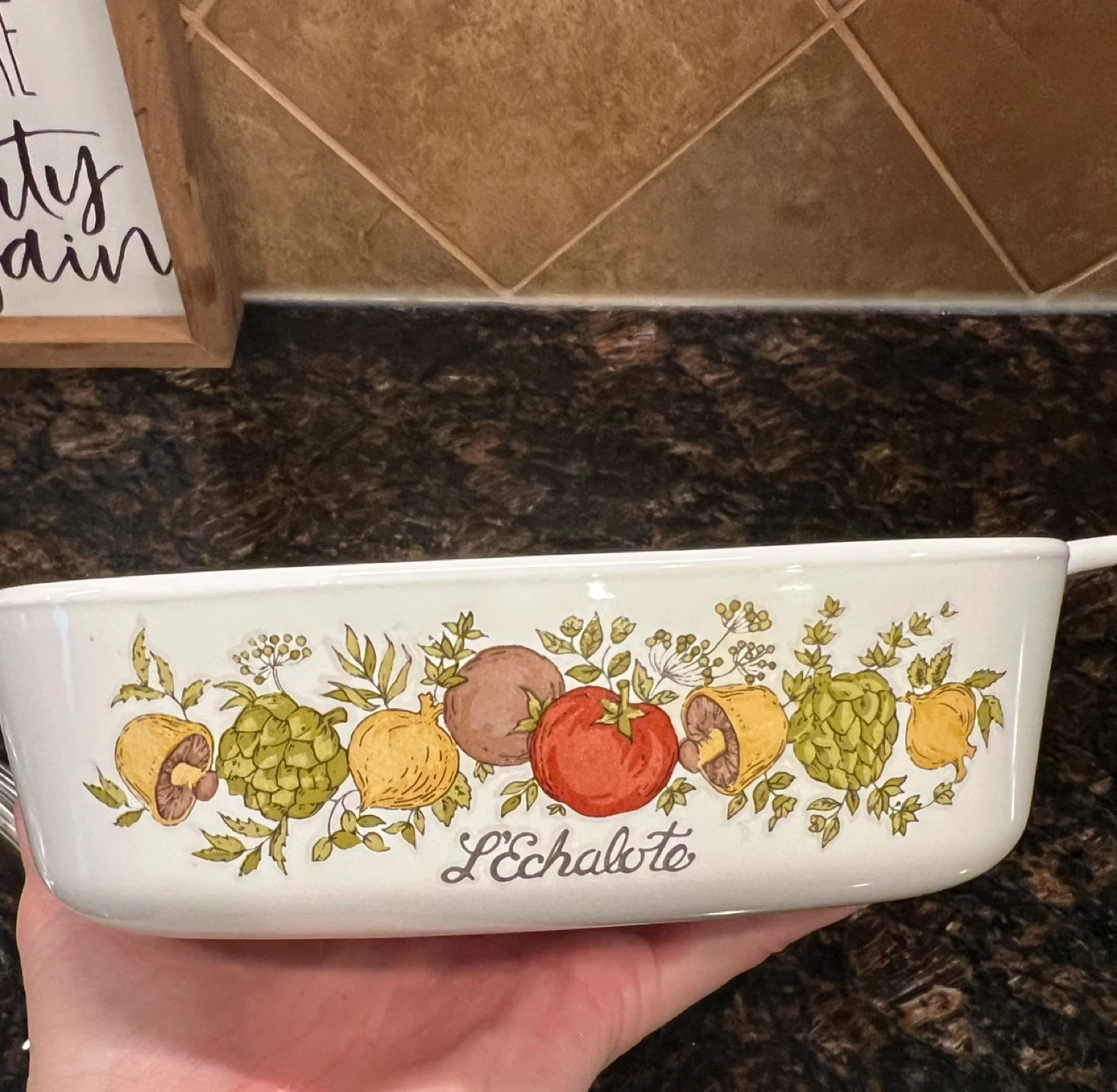 Vintage CorningWare L'Echalote Dish - photo 4
