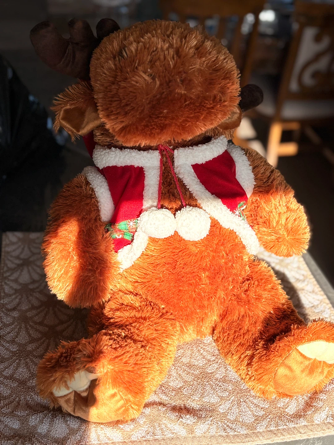 Brown Reindeer Plush Toy - photo 3